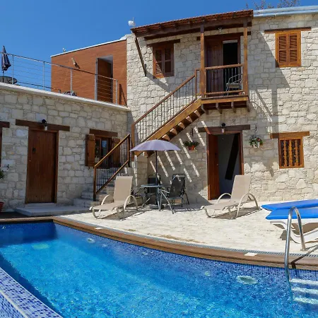 Stonehouse With Private Swimming Pool Villa Kallepia Exterior photo